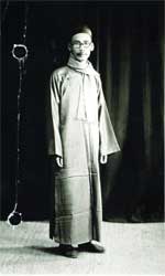 Nguyen Ai Quoc, with the help of British solicitor Francis Loseby, masqueraded as a wealthy Chinese merchant before boarding a boat leaving Hong Kong for Vladivostok. — Photos courtesy of The Ho Chi Minh Museum.