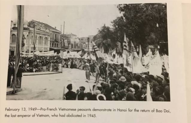 bao dai return ha noi bieu tinh